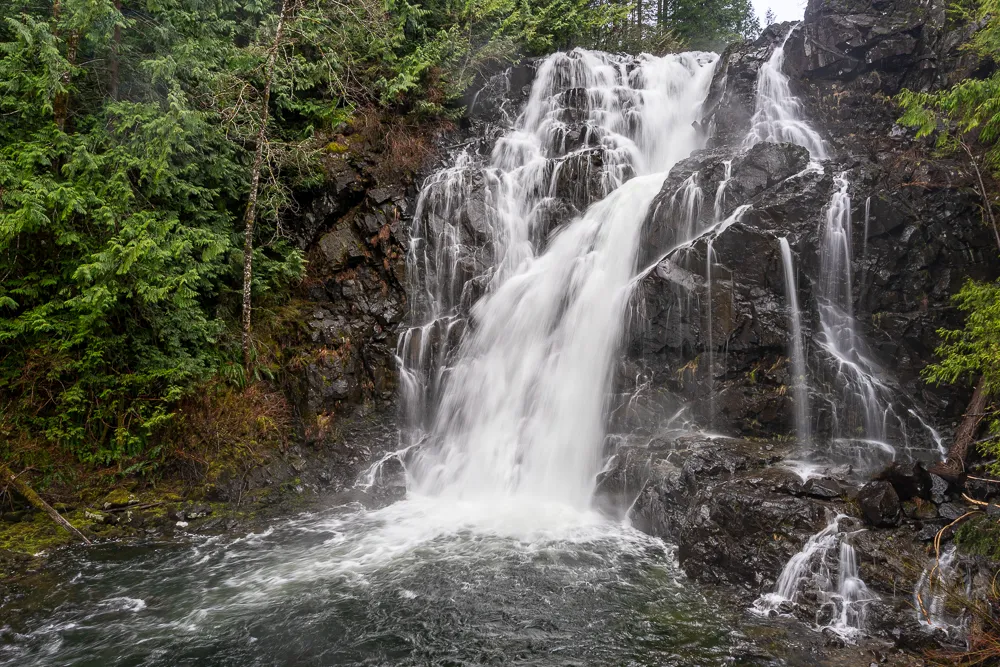 Mohun Creek trail the 2nd waterfall in the area