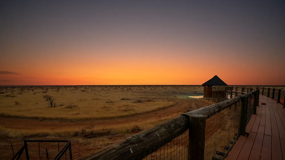 Olifantsrus camp at Etosha National park in Namibia