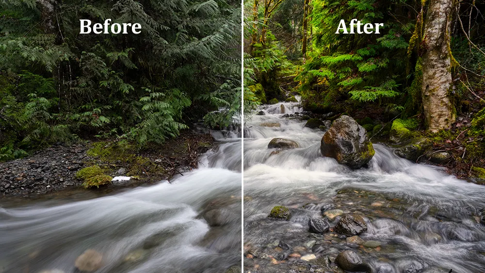 final results for Luminar Neo HDR merge 